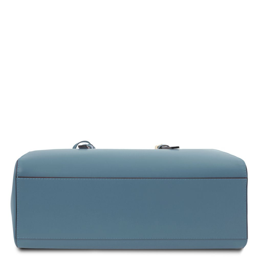 tl-bag-leather-shoulder-bag-tl142037 - Deniminsininen - kuva 4