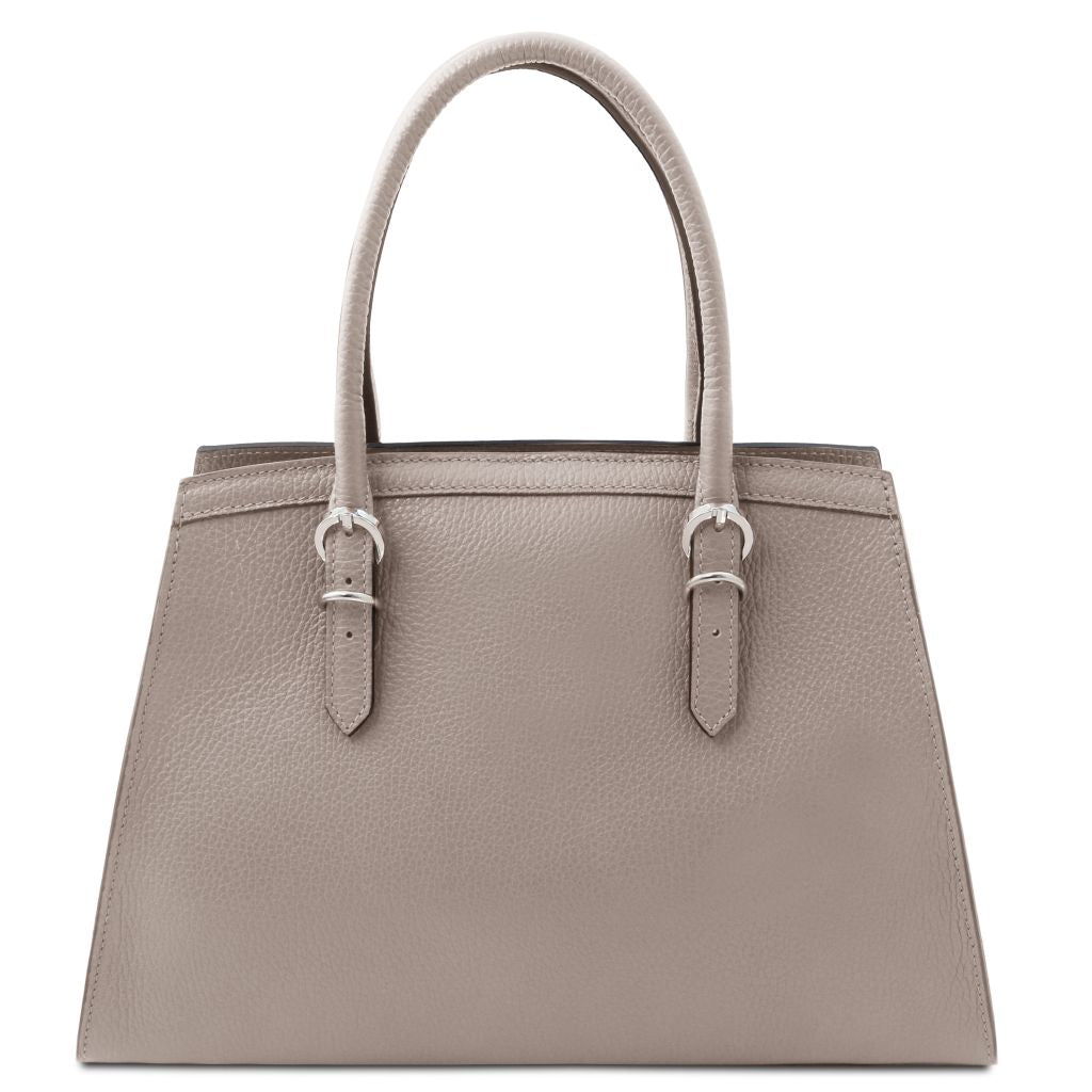 tl-bag-leather-handbag-tl142147 - Light grey - kuva 3