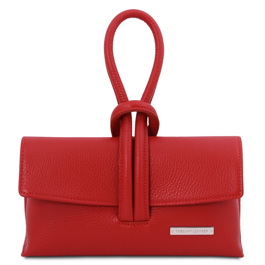 tl-bag-leather-clutch-tl141990 - Huulipunainen