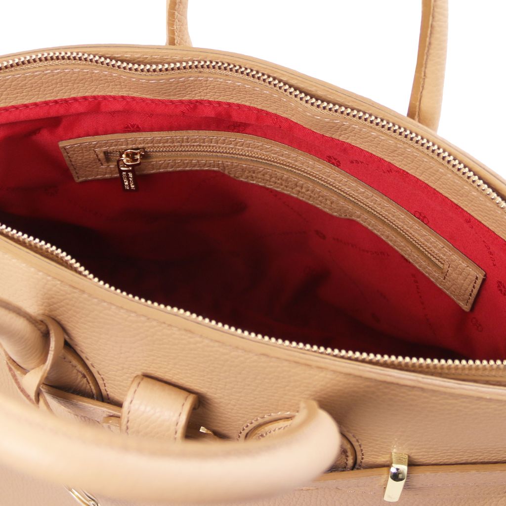 tl-bag-leather-handbag-with-golden-hardware-tl141529 - Samppanja - kuva 4
