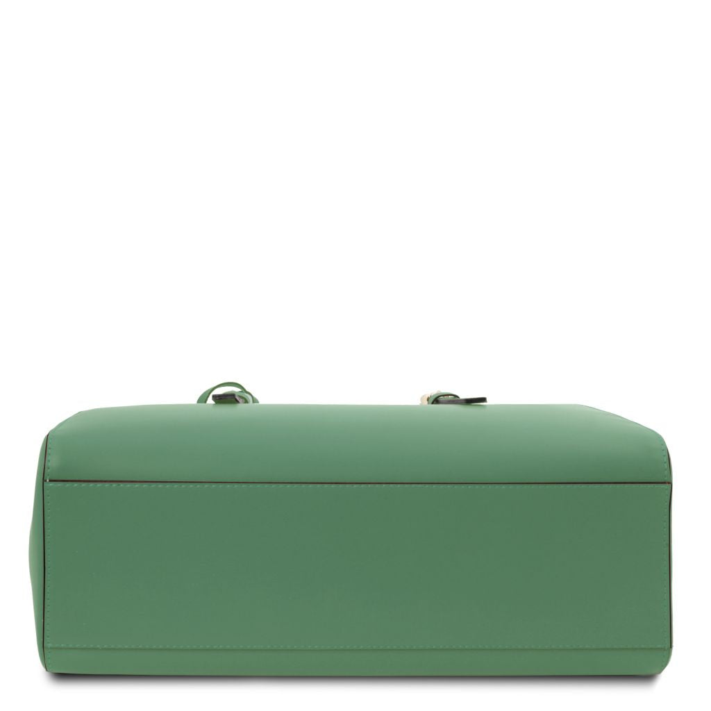 tl-bag-leather-shoulder-bag-tl142037 - Mintunvihreä - kuva 4