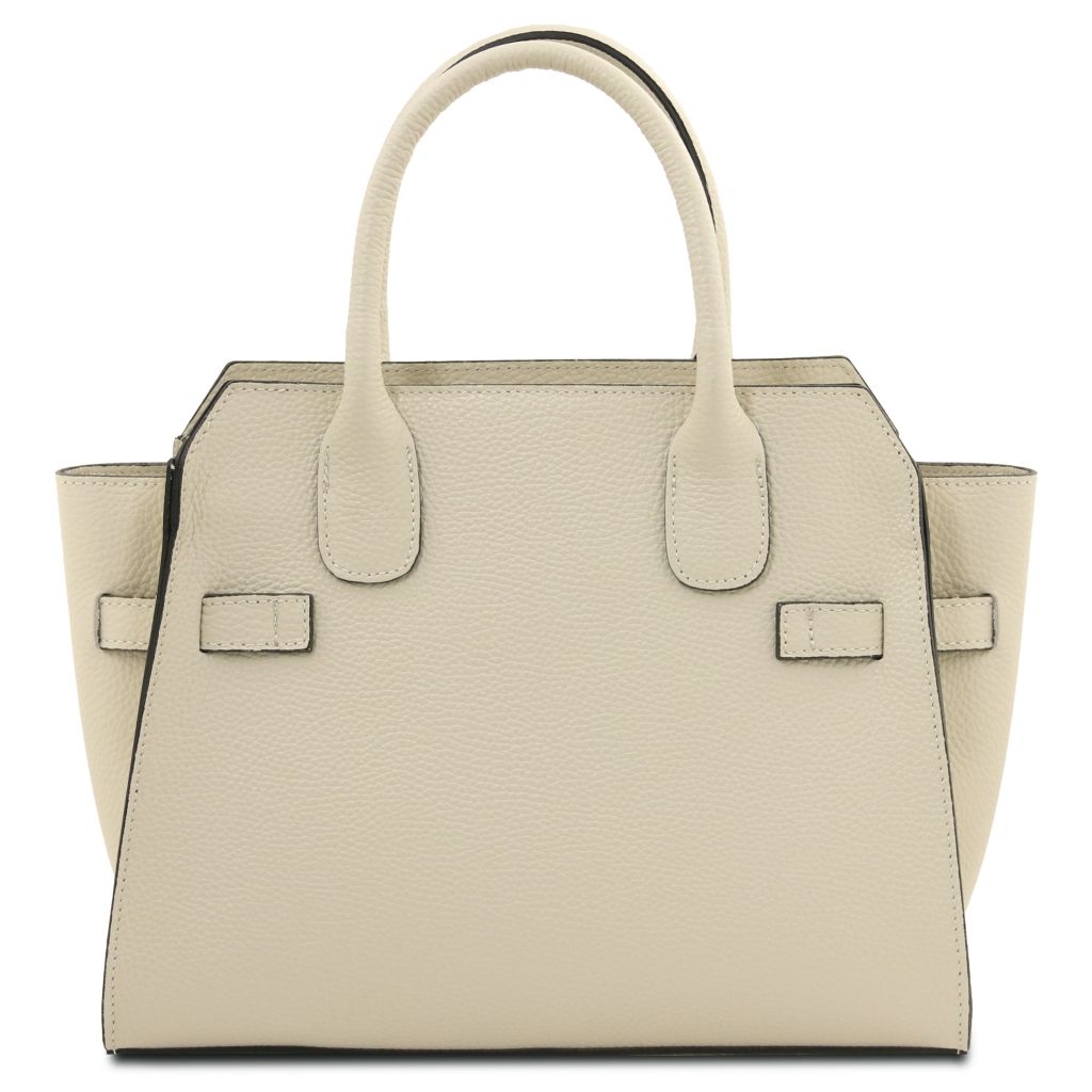 origami-leather-tote-tl142507 - Beige - kuva 3