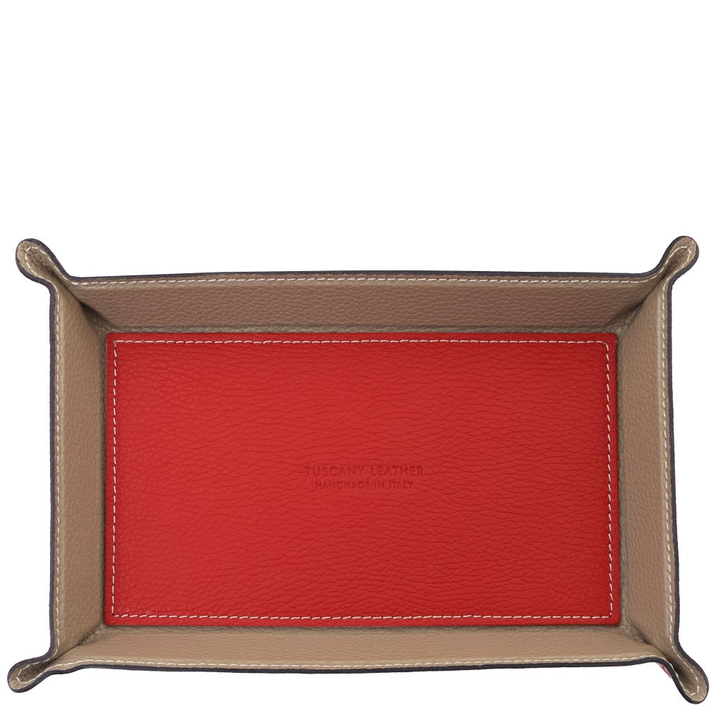 leather-valet-tray-tl142619 - Huulipunainen - kuva 2