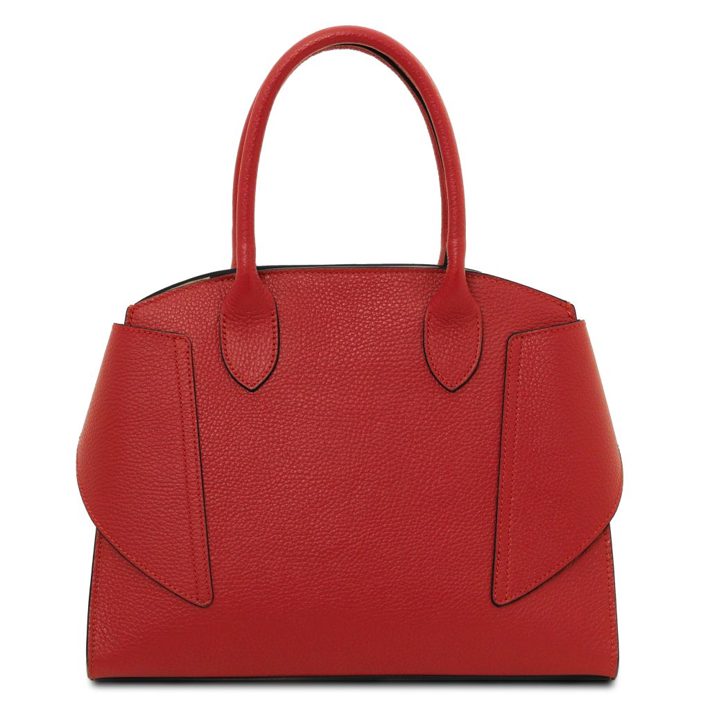 coccola-leather-handbag-tl142421 - Huulipunainen - kuva 3