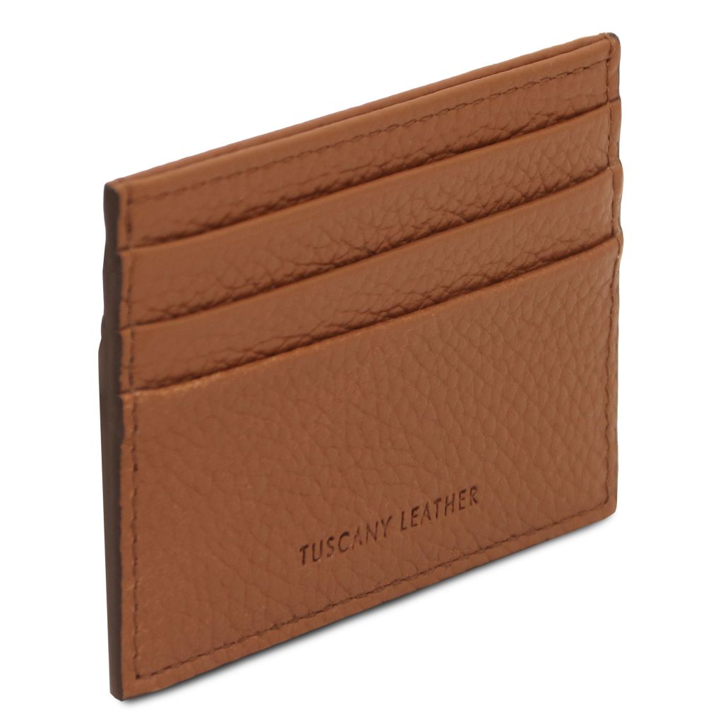 leather-credit-card-holder-tl142472 - Konjakki - kuva 2