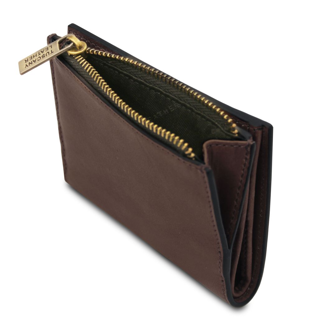 exclusive-leather-wallet-tl142591 - Tummanruskea - kuva 4