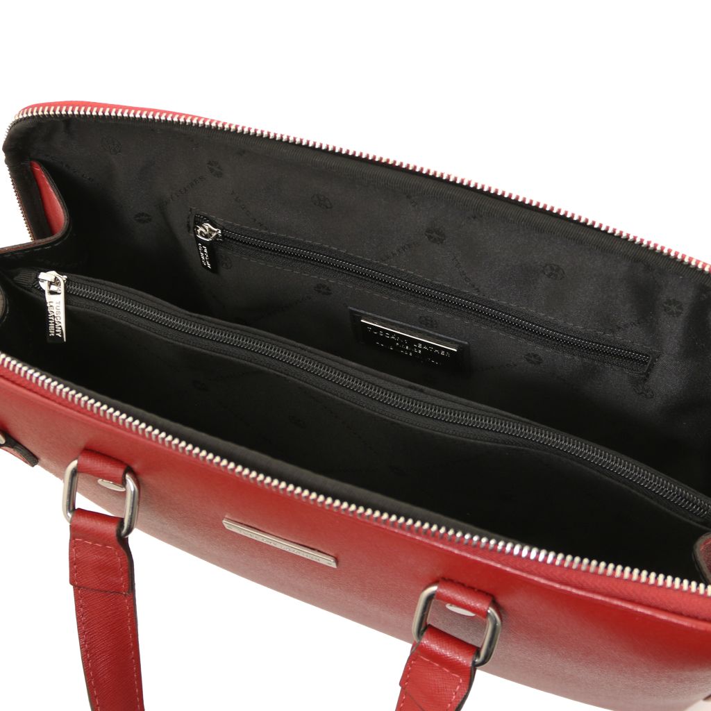 verona-saffiano-leather-business-bag-tl142547 - Punainen - kuva 6