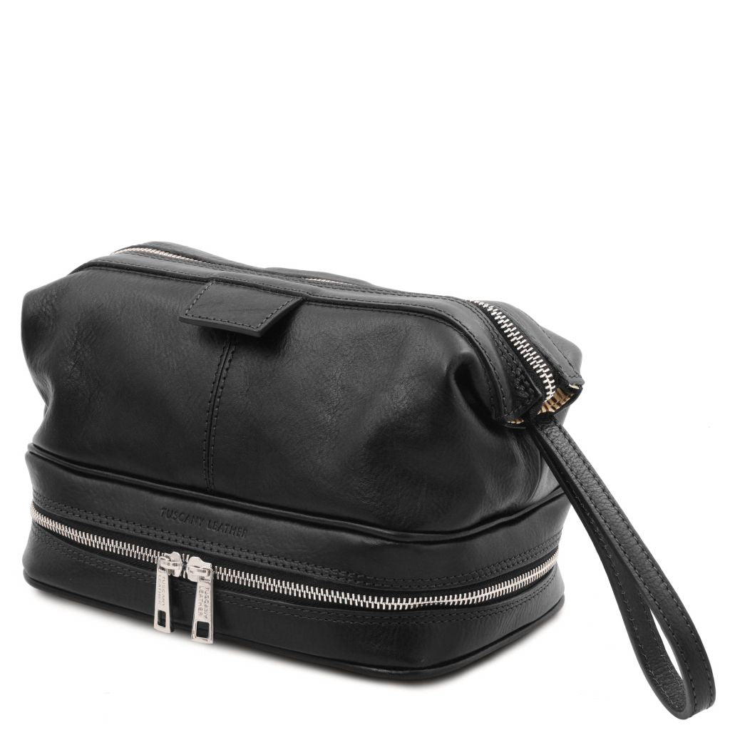 jacob-leather-toiletry-bag-tl142204 - Musta - kuva 2
