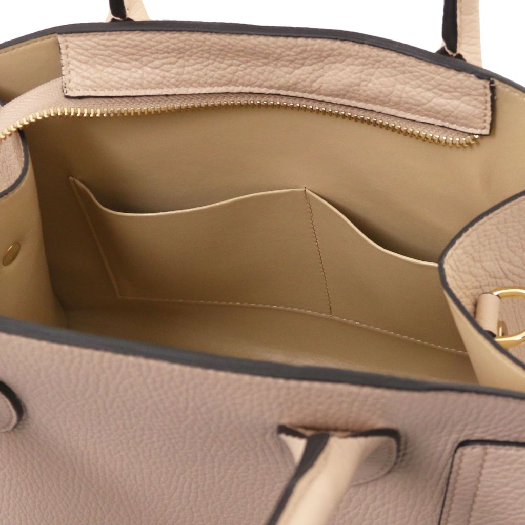 coccola-leather-handbag-tl142421 - Nude - kuva 6