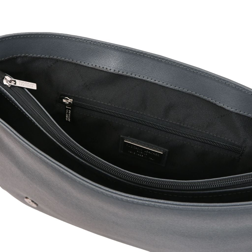 messenger-saffiano-leather-messenger-bag-tl142549 - Harmaa - kuva 6