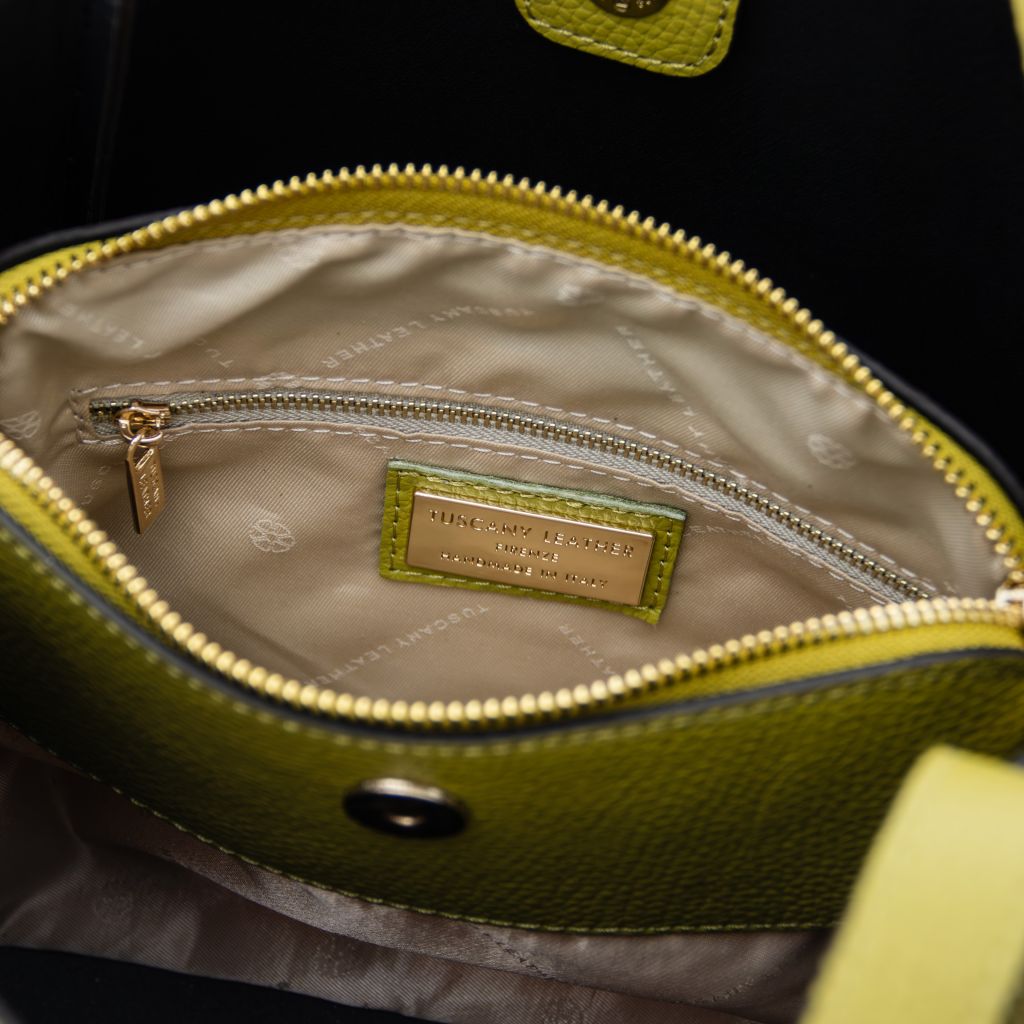 soave-soft-leather-handbag-tl142583 - Vihreä - kuva 8