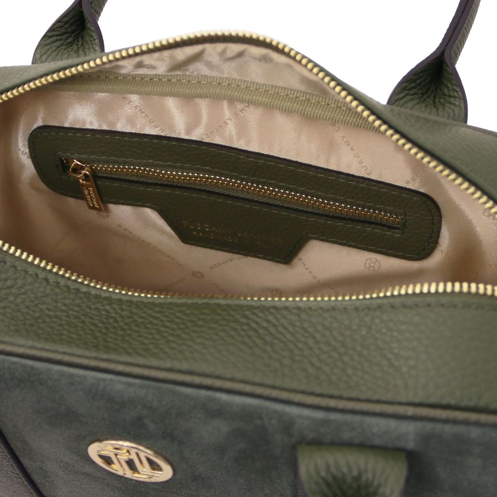 stephany-leather-handbag-tl142511 - Metsänvihreä - kuva 2