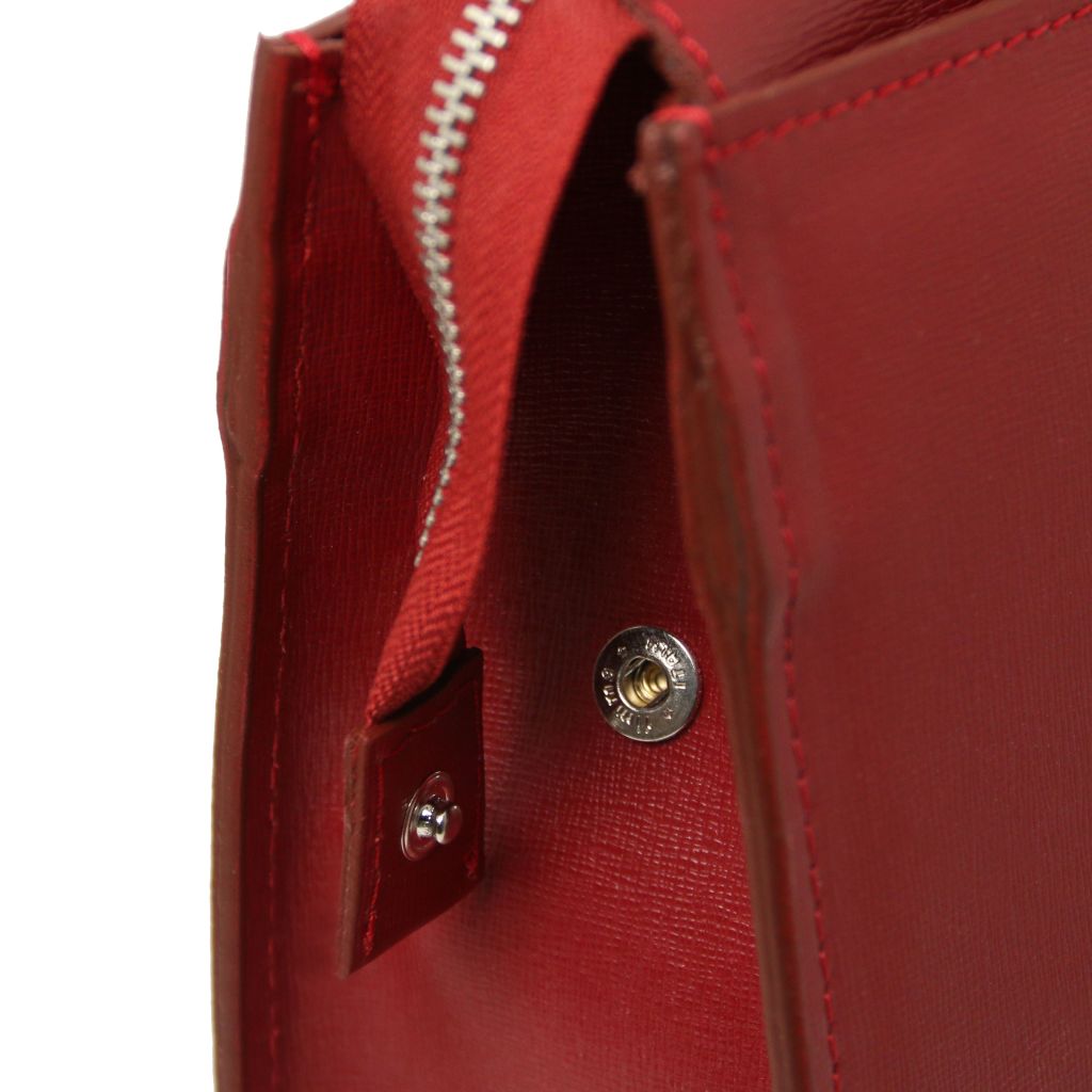 palermo-saffiano-leather-briefcase-3-compartments-for-women-tl141369 - Punainen - kuva 6