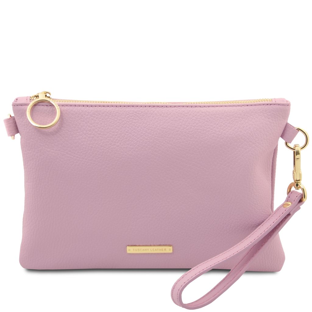 tl-bag-soft-leather-clutch-tl142029 - Vaaleanroosa