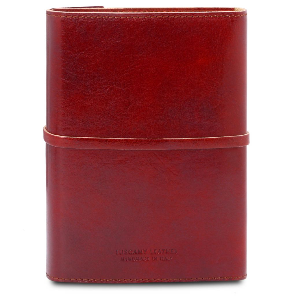 leather-journal-notebook-tl142027 - Punainen - kuva 3