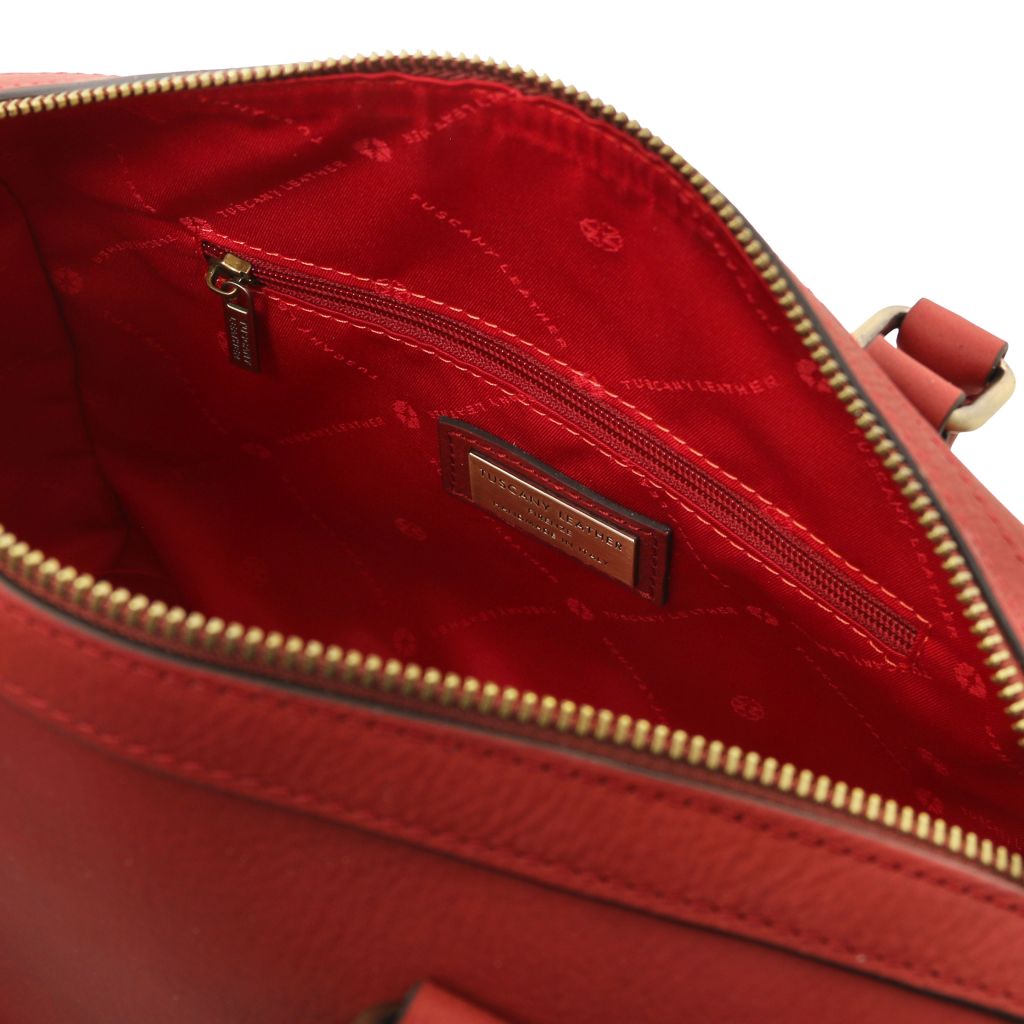 barrique-leather-duffle-bag-tl142573 - Punainen - kuva 5