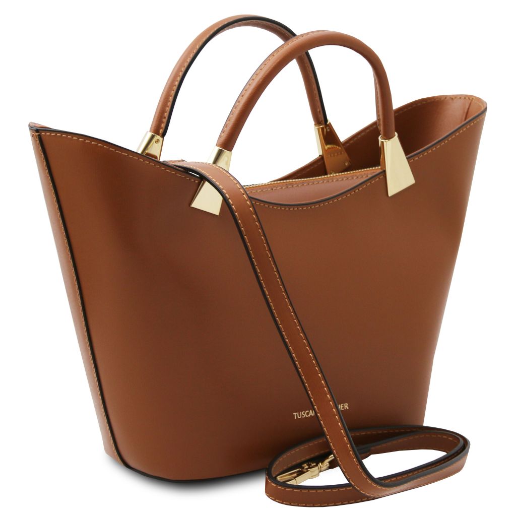tl-bag-leather-handbag-tl142287 - Konjakki - kuva 2
