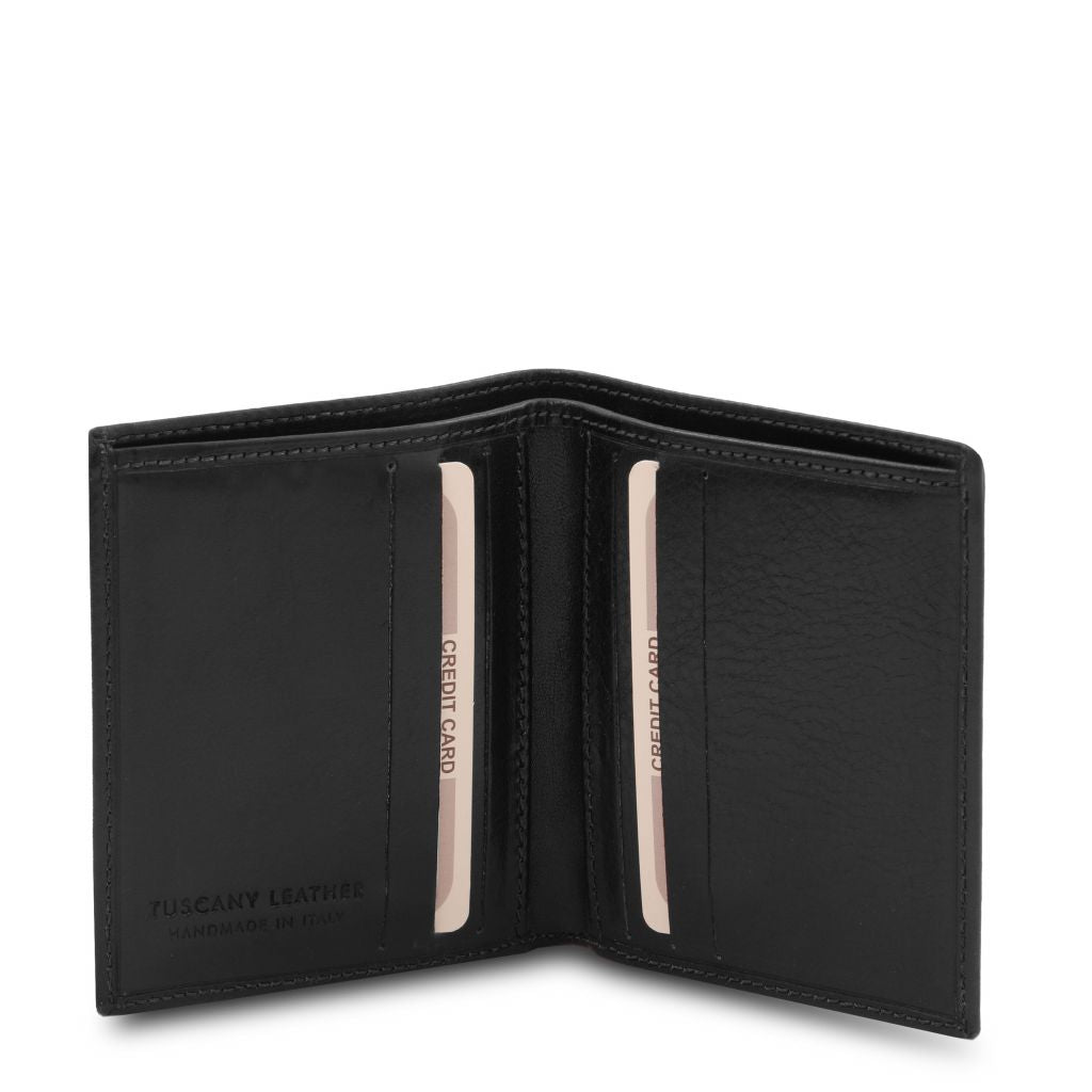 exclusive-2-fold-leather-wallet-for-men-tl142064 - Musta - kuva 2