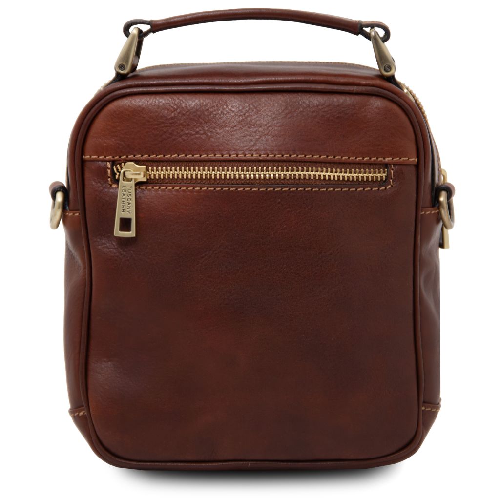 paul-leather-crossbody-bag-tl142457 - Ruskea - kuva 3
