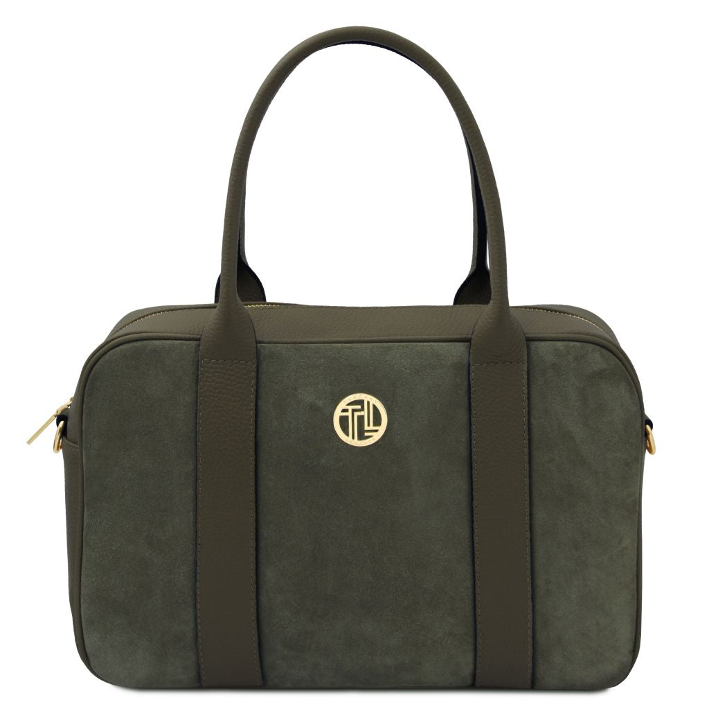 stephany-leather-handbag-tl142511 - Metsänvihreä