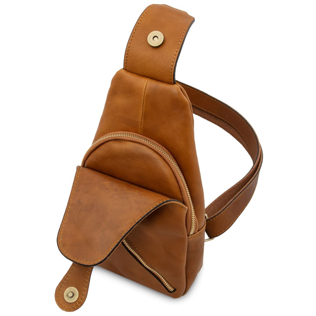 kevin-leather-crossover-bag-tl142423 - Luonnonväri - kuva 4