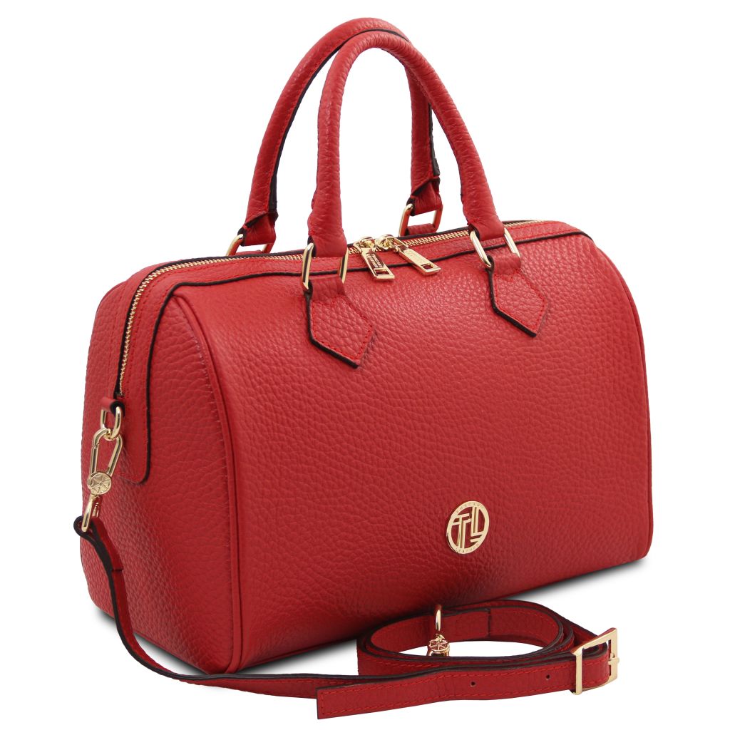 barrique-leather-duffle-bag-tl142586 - Huulipunainen - kuva 2