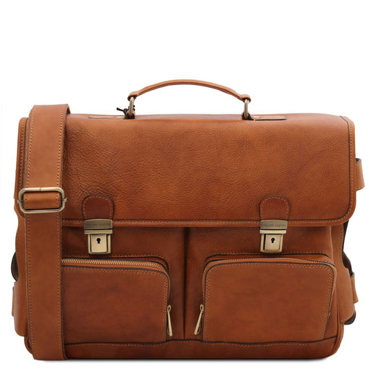 ventimiglia-leather-multi-compartment-briefcase-with-front-pockets-tl142069 - Luonnonväri