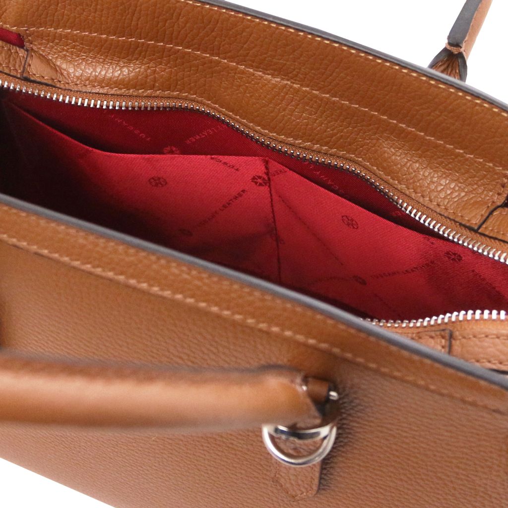 tl-bag-leather-handbag-tl142147 - Konjakki - kuva 7