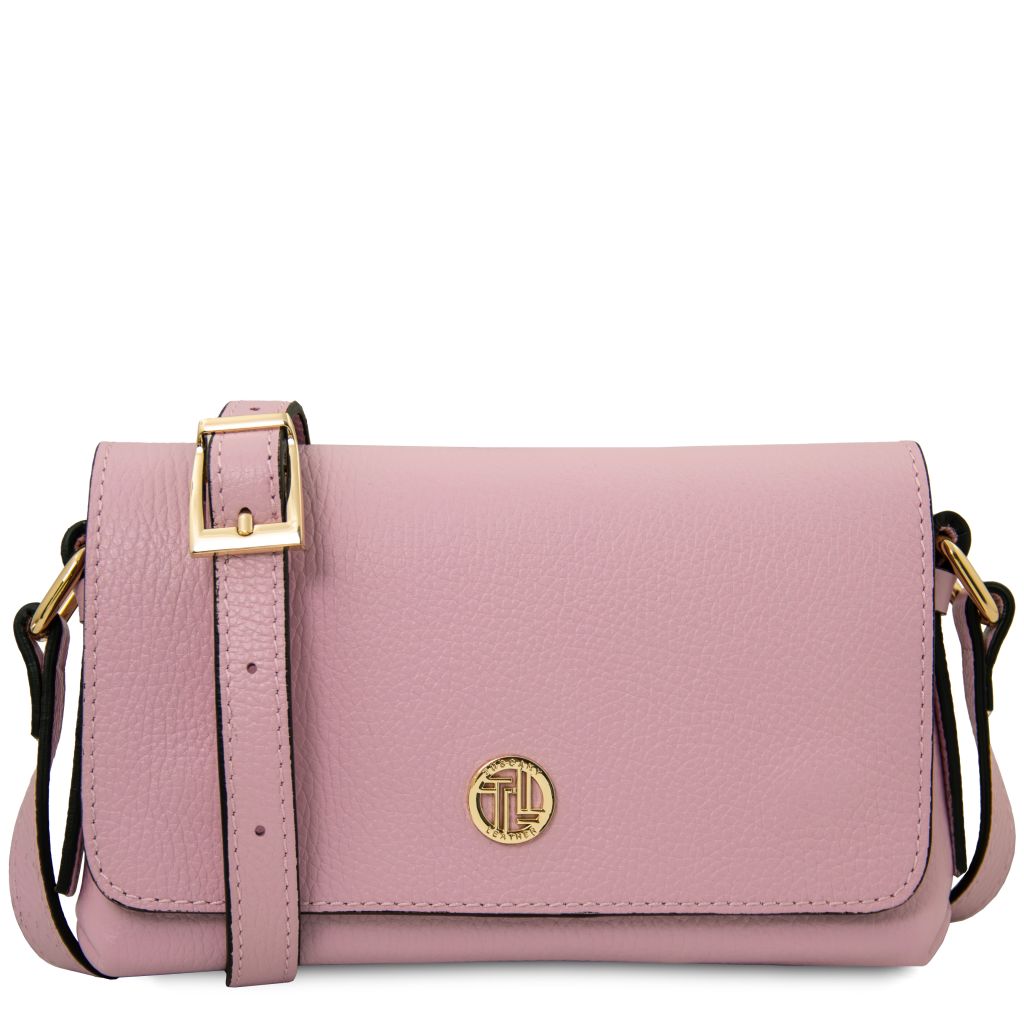 biscuit-soft-leather-shoulder-bag-tl142582 - Vaaleanroosa