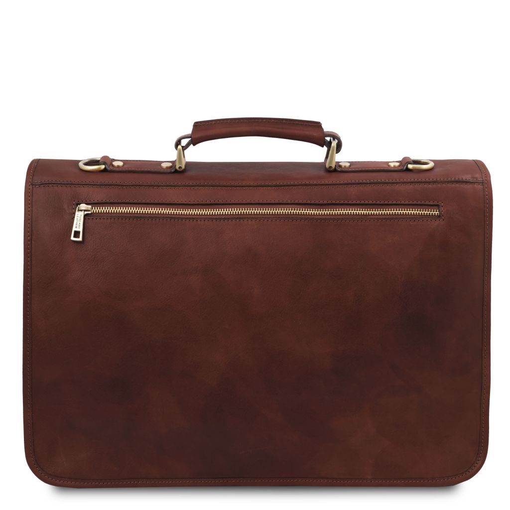 ancona-leather-messenger-bag-tl142073 - Ruskea - kuva 3