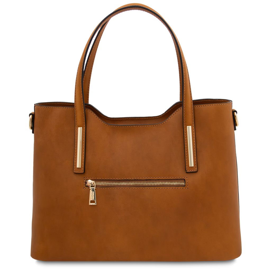 olimpia-leather-tote-tl142561 - Luonnonväri - kuva 3
