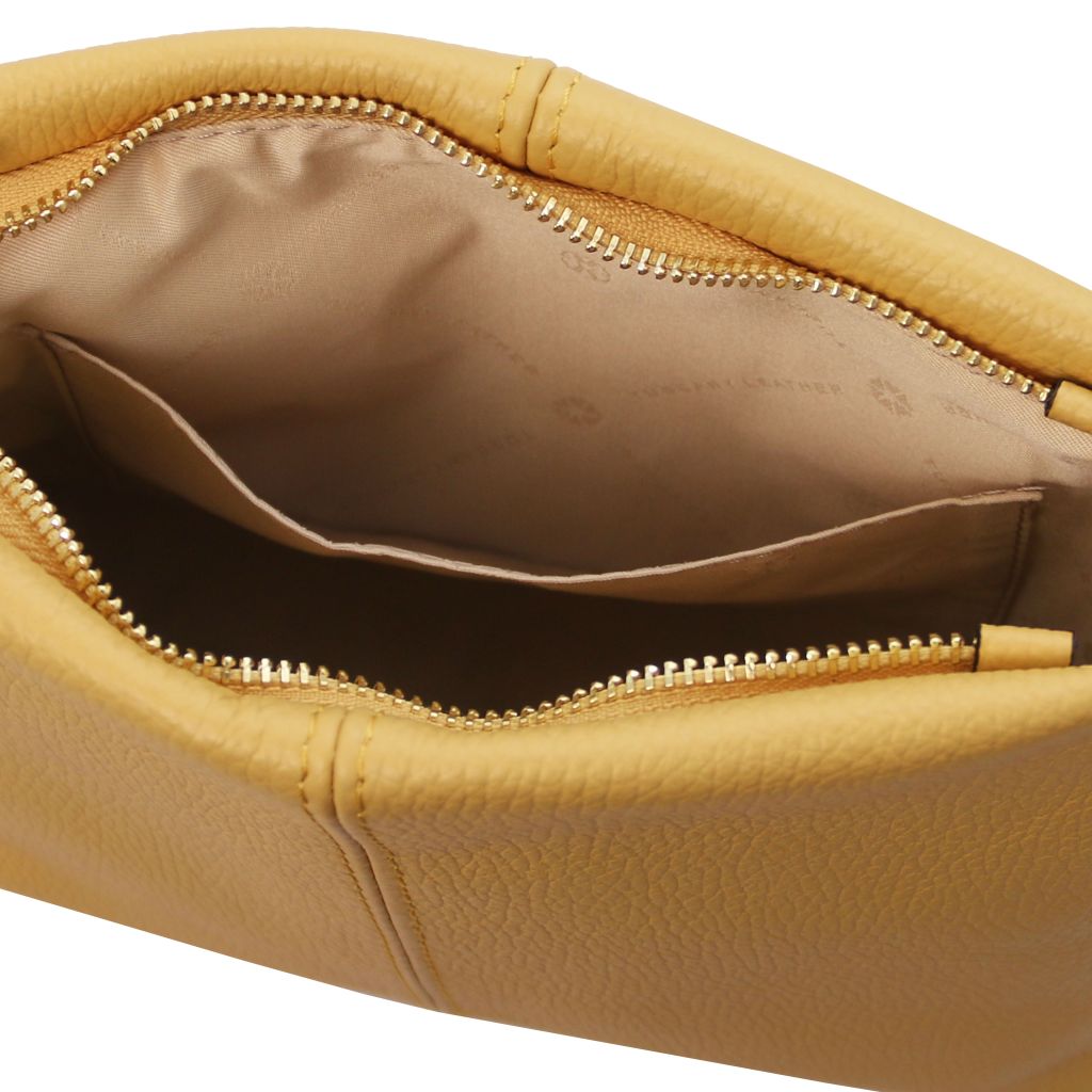 tl-bag-soft-leather-shoulder-bag-tl141720 - Pastellinkeltainen - kuva 4