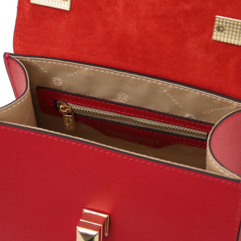 tl-bag-leather-handbag-tl142203 - Huulipunainen - kuva 4