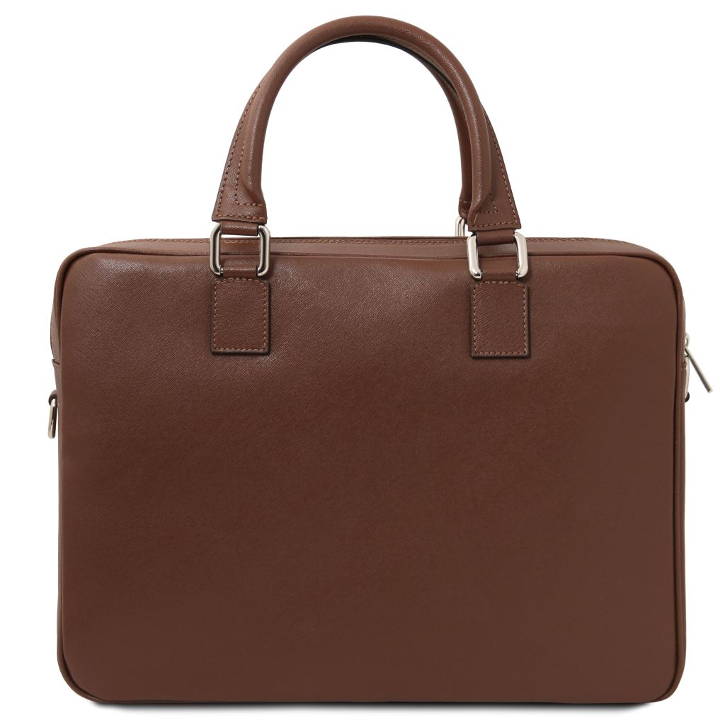 torino-saffiano-leather-laptop-briefcase-tl142551 - Kahvi - kuva 3