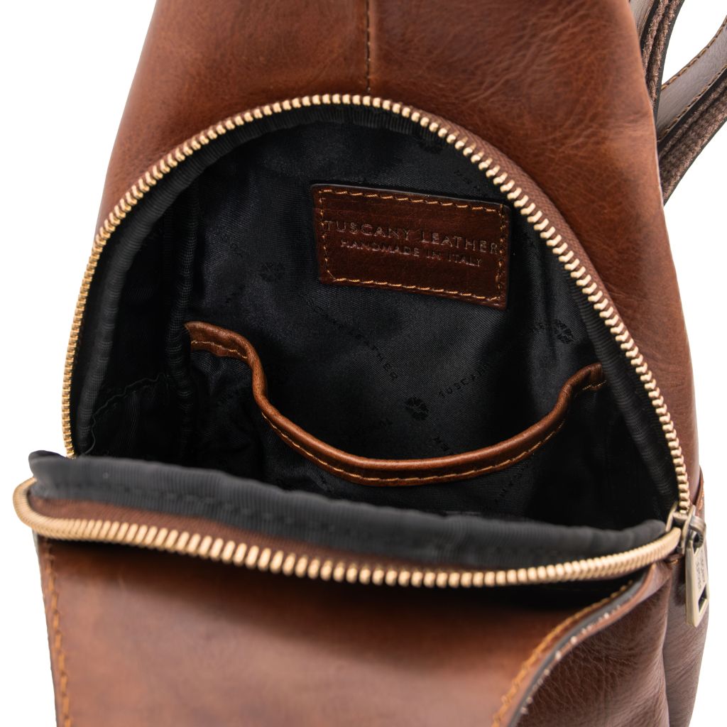kevin-leather-crossover-bag-tl142423 - Ruskea - kuva 5