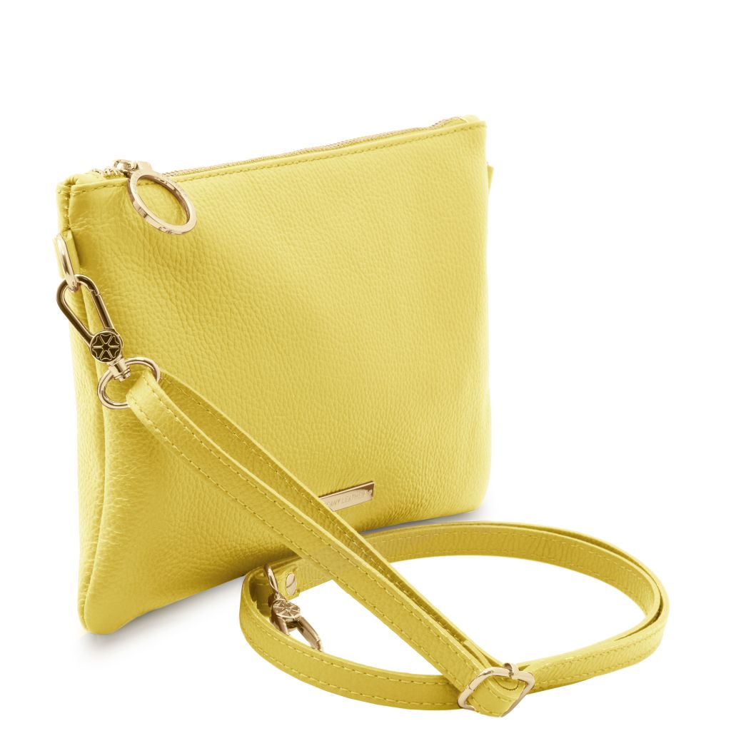 tl-bag-soft-leather-clutch-tl142029 - Keltainen - kuva 2