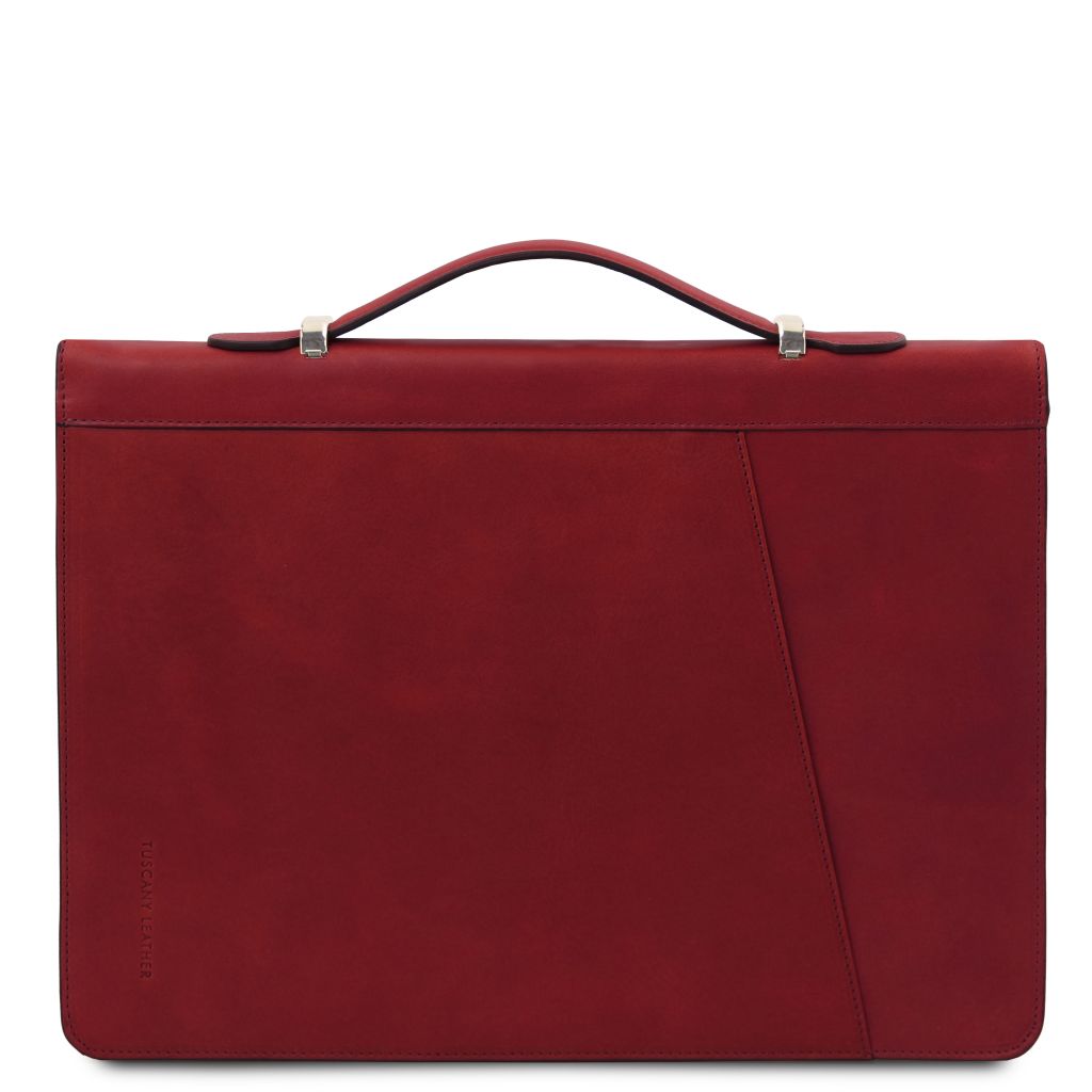 costantino-leather-document-case-with-handle-tl142545 - Punainen - kuva 2