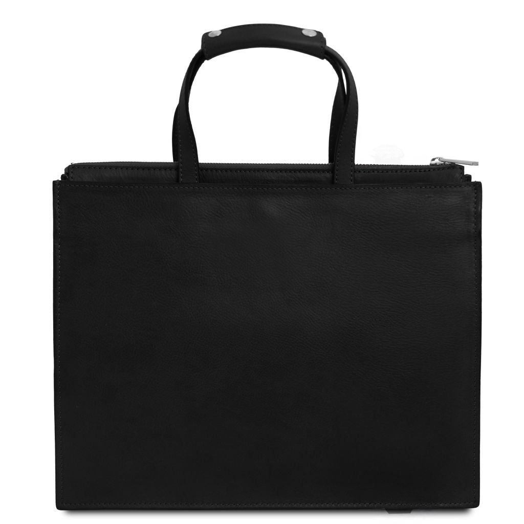 palermo-leather-briefcase-3-compartments-for-women-tl142452 - Musta - kuva 3