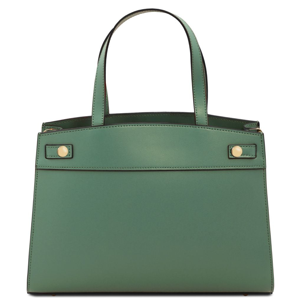 musa-leather-handbag-tl142560 - Mintunvihreä - kuva 3