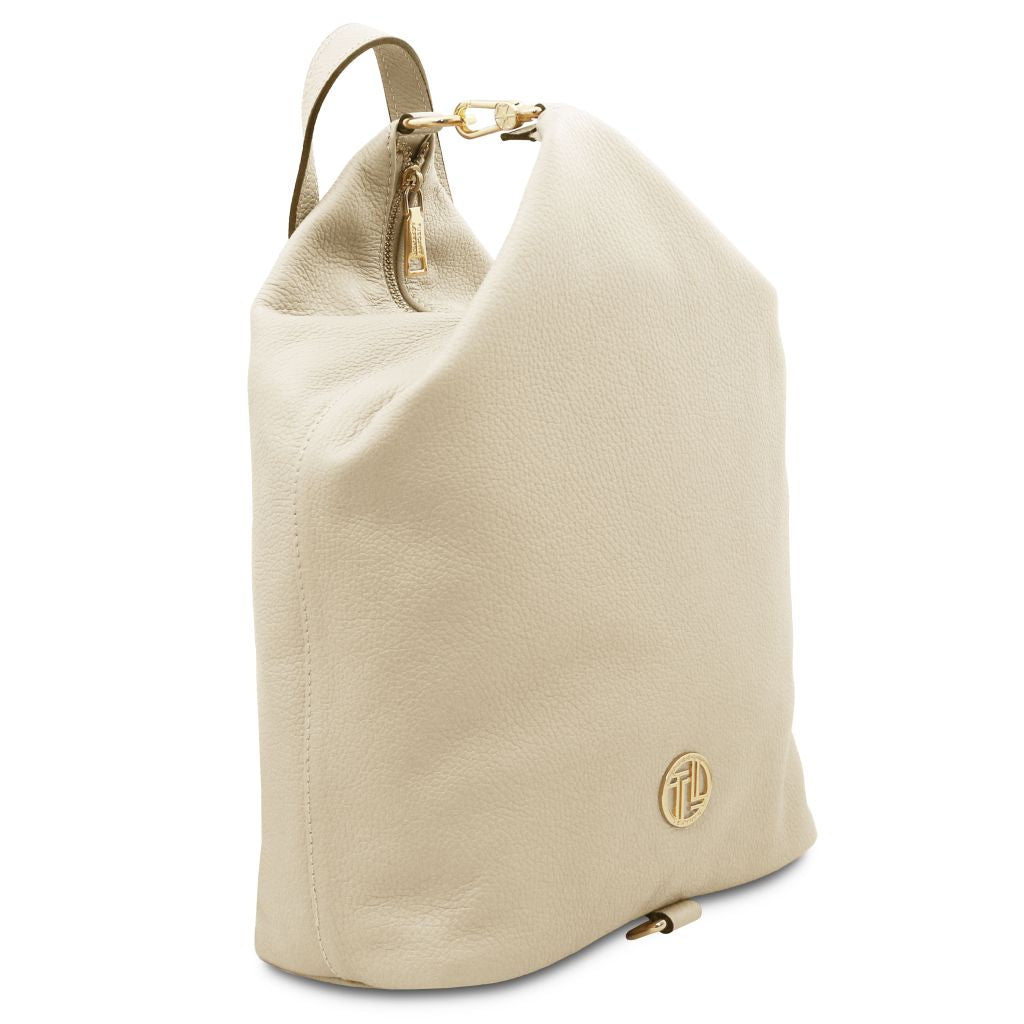 dublin-soft-leather-backpack-tl142501 - Beige - kuva 2