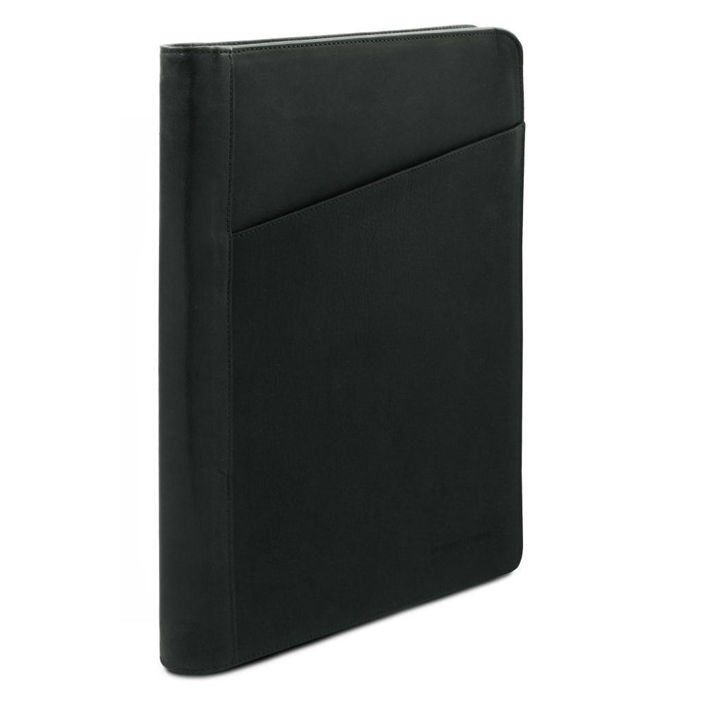 augusto-leather-document-case-with-ring-binder-tl142555 - Musta - kuva 2