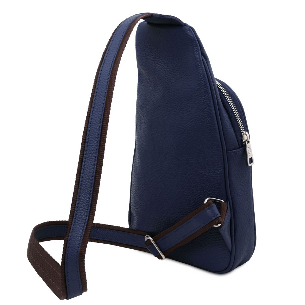 albert-soft-leather-crossover-bag-tl142022 - Tummansininen - kuva 2