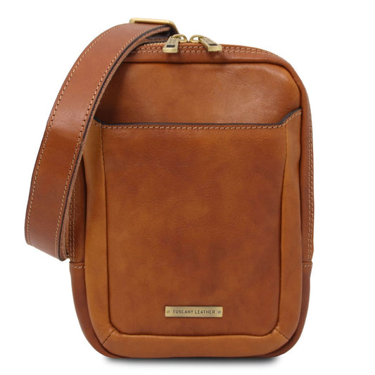 mark-leather-crossbody-bag-tl142428 - Luonnonväri