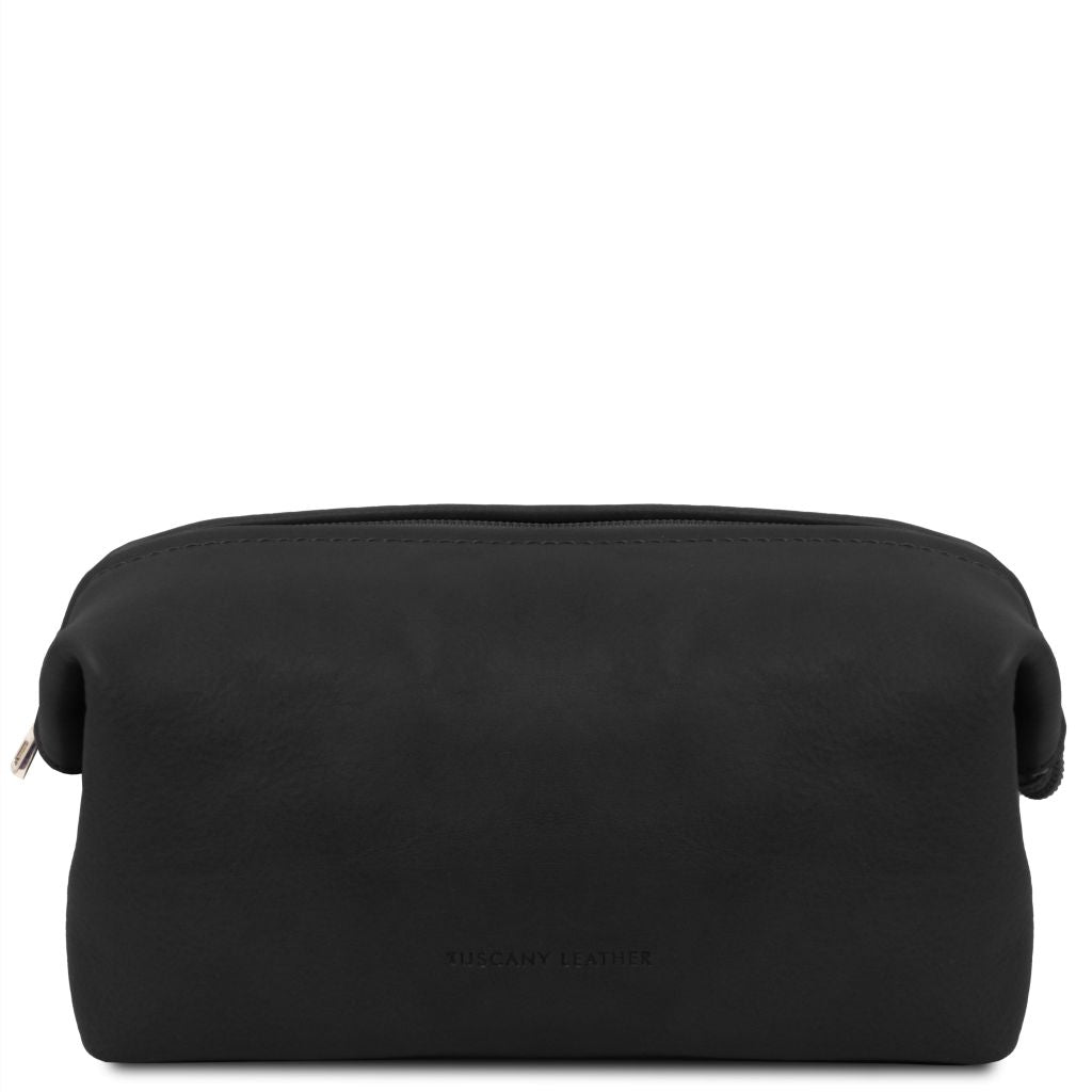 smarty-leather-toiletry-bag-small-size-tl141220 - Musta