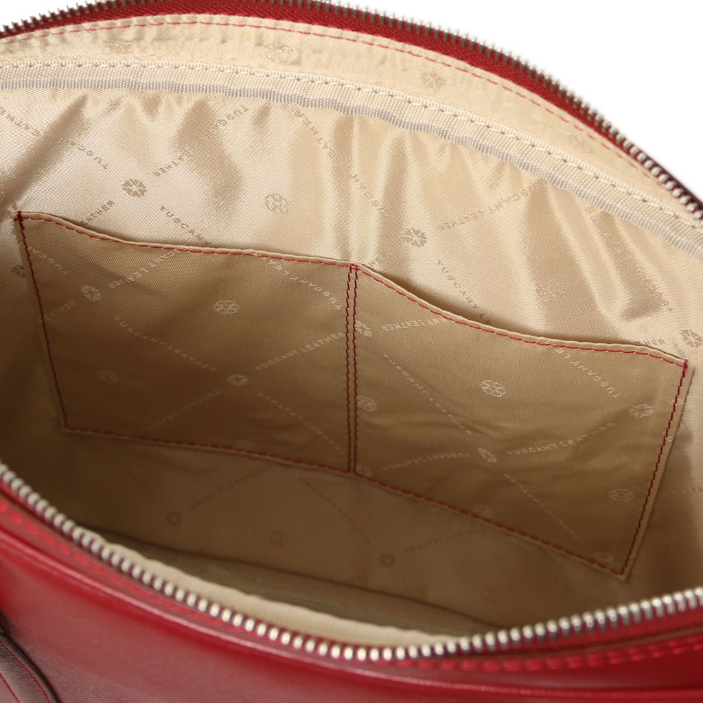 prato-exclusive-saffiano-leather-laptop-case-tl142453 - Punainen - kuva 5