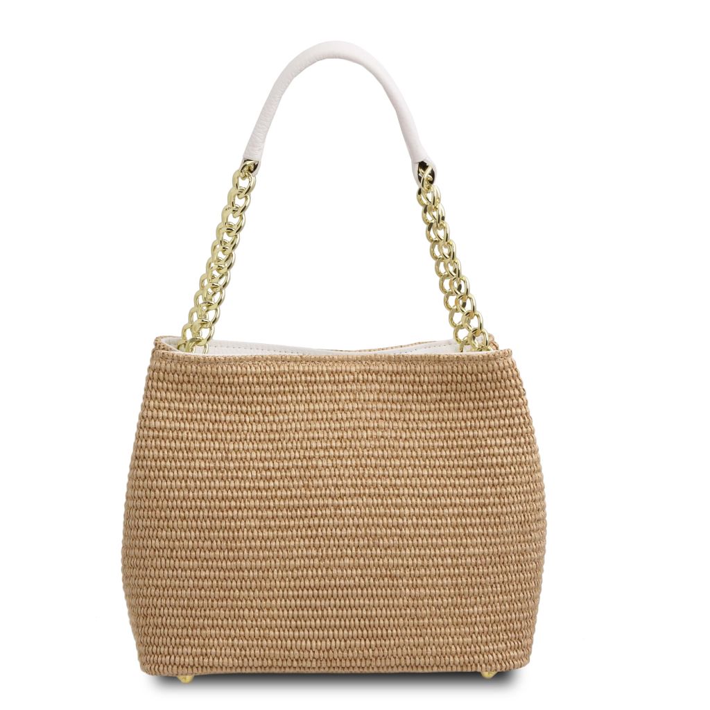 tl-bag-raffia-bucket-bag-tl142208 - Valkoinen - kuva 3