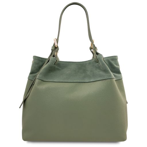 diade-soft-leather-shopping-bag-tl142587 - Mint Green - kuva 3