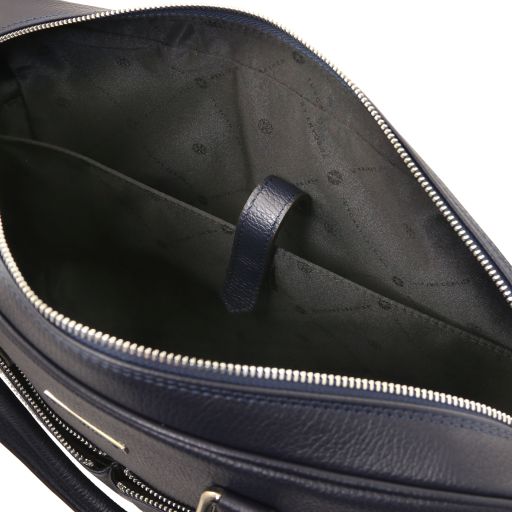treviso-leather-laptop-briefcase-tl142546 - Tummansininen - kuva 6