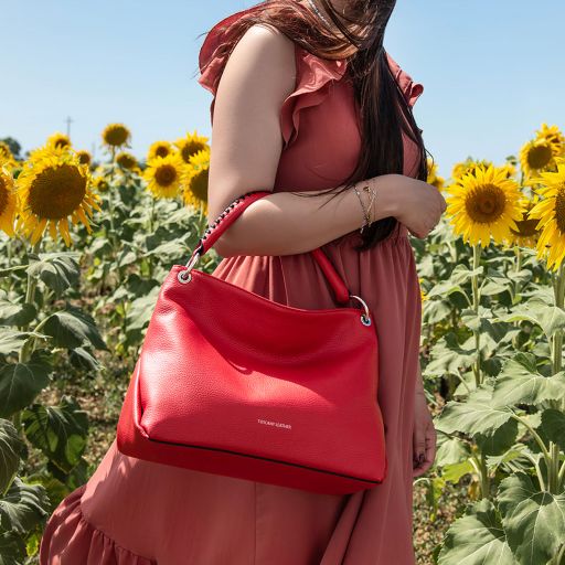 tl-bag-soft-leather-shoulder-bag-tl142087 - Chocolate - kuva 7