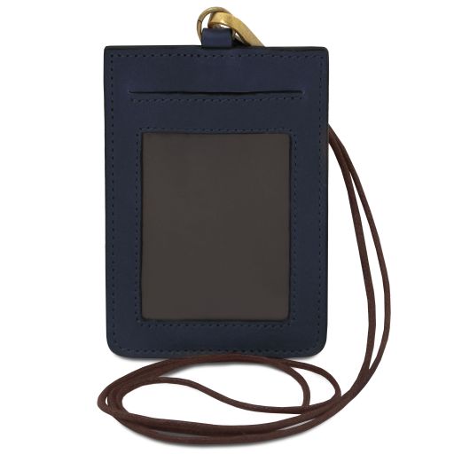 leather-badge-holder-tl142575 - Tummansininen